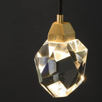 Aurelia Modern Faceted Crystal Wall Sconce - Yami Lightings