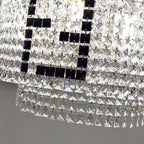 Olive Round Crystal Chandelier - Yami Lightings