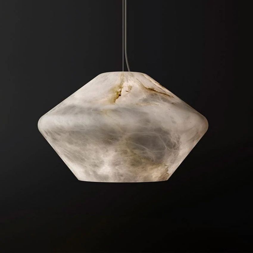Alabaster Comet Pendant - Yami Lightings