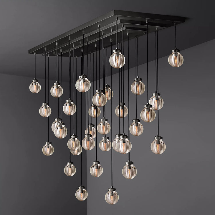 Pearl Linear Chandelier - Yami Lightings