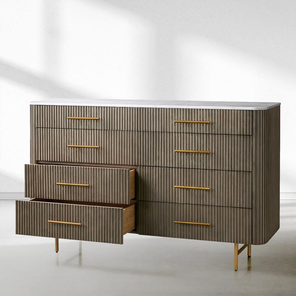 Fimley Eight Drawer Dresser