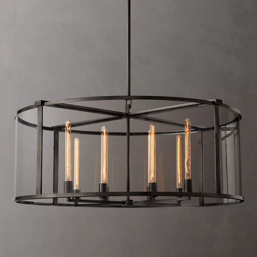 Beckman Round Chandelier 44" - Yami Lightings