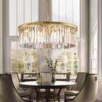 Eloise Modern Crystal Round Chandelier - Yami Lightings