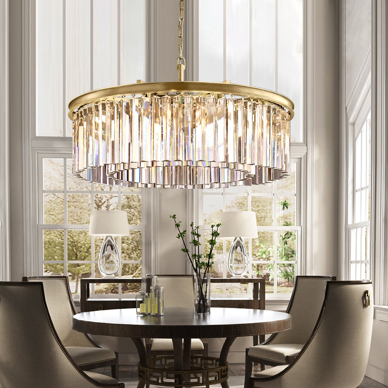 Eloise Modern Crystal Round Chandelier - Yami Lightings