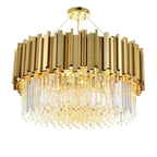 Elian Round Crystal Chandelier - Yami Lightings