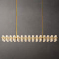 Industrial Rectangular Crystal Chandelier - Yami Lightings