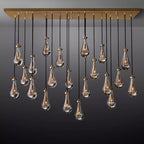 Raindrop Linear Chandelier 72" - Yami Lightings
