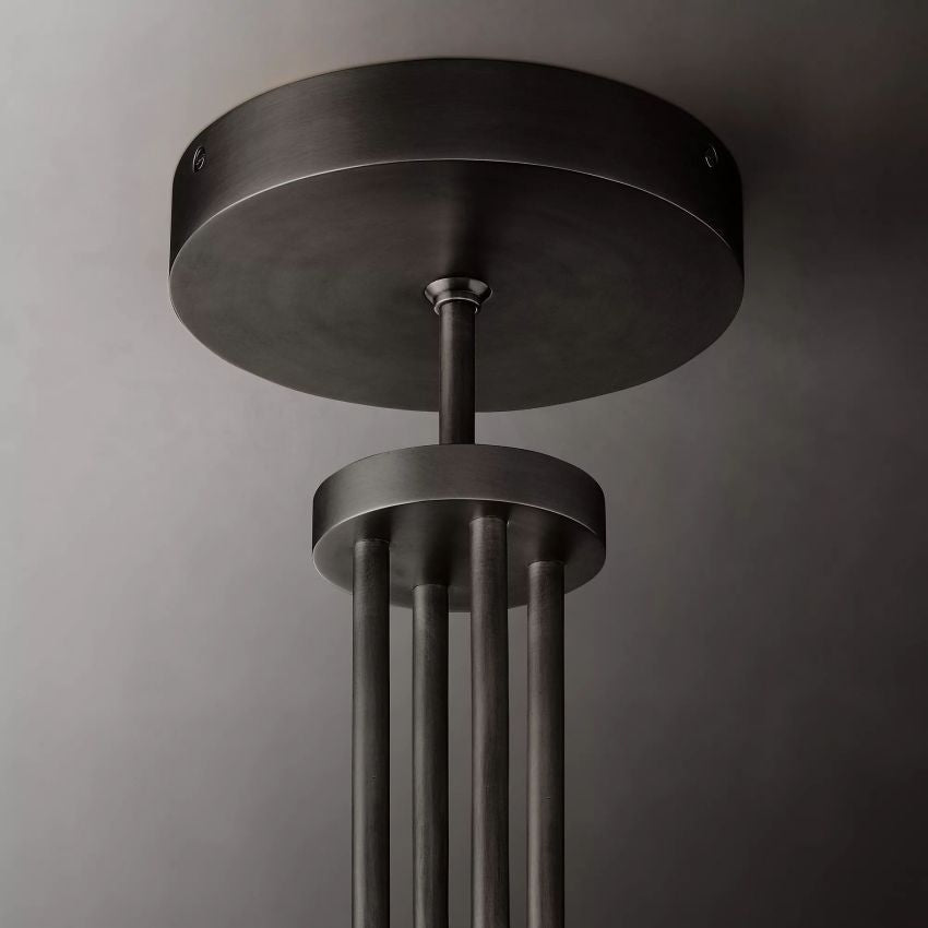 Cornelius Candlestick Round Chandelier 48" - Yami Lightings