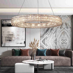 Luxury Crystal Round Chandelier - Yami Lightings