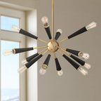 Zodiac 12-Light Sputnik Chandelier - Yami Lightings