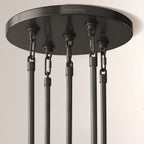 Iralier 5-Tier Round Chandelier 60"