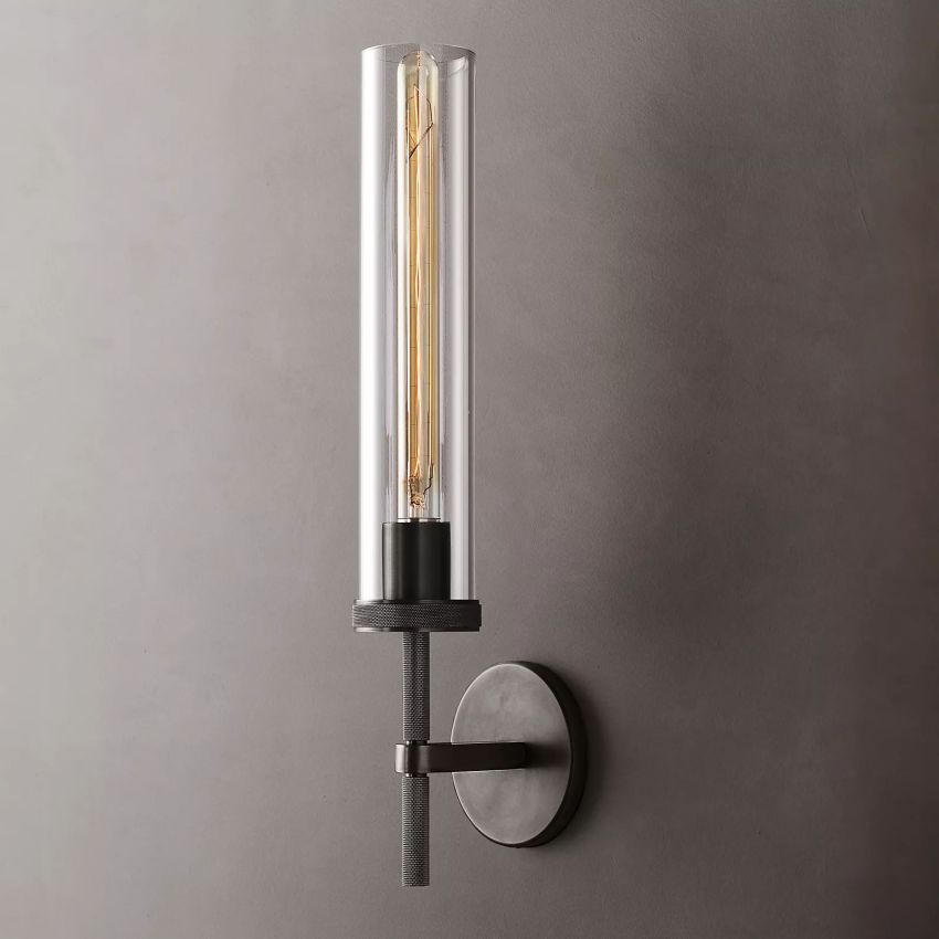 Lambert Knurled Grand Sconce - Yami Lightings
