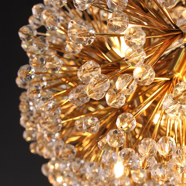 Iissabelle Flower Crystal Chandelier - Yami Lightings
