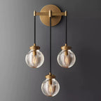 Pearl Triple Wall Sconce - Yami Lightings