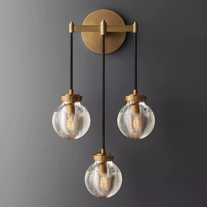 Pearl Triple Wall Sconce - Yami Lightings
