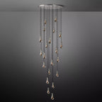 Raindrop Round Chandelier D47" - Yami Lightings