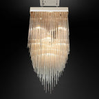 Cascade Square Chandelier 30" - Yami Lightings