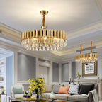 Stavros Crystal Chandelier - Yami Lightings