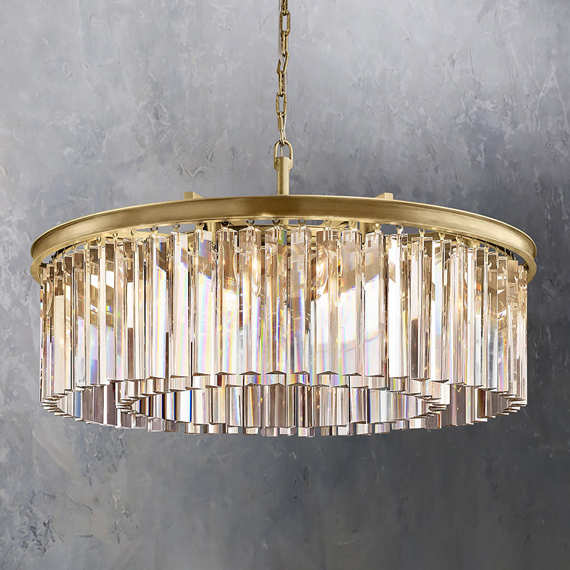 Eloise Modern Crystal Round Chandelier - Yami Lightings