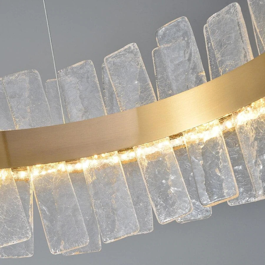 Andrea Round Crystal Chandelier - Yami Lightings