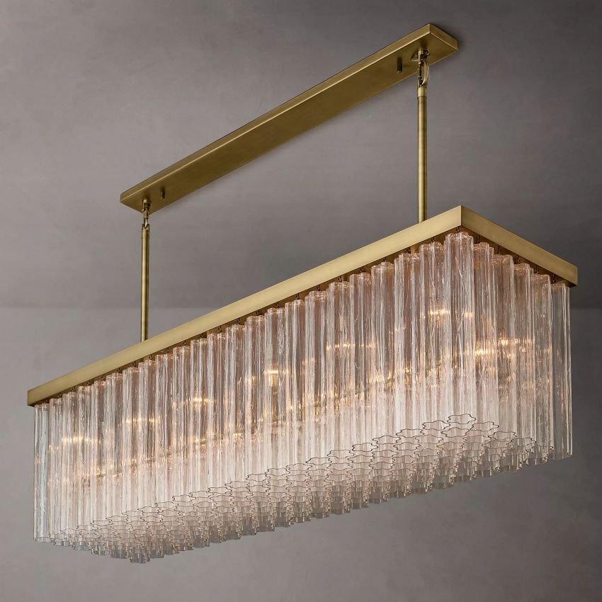 Cielo Rectangular Chandelier 72" - Yami Lightings