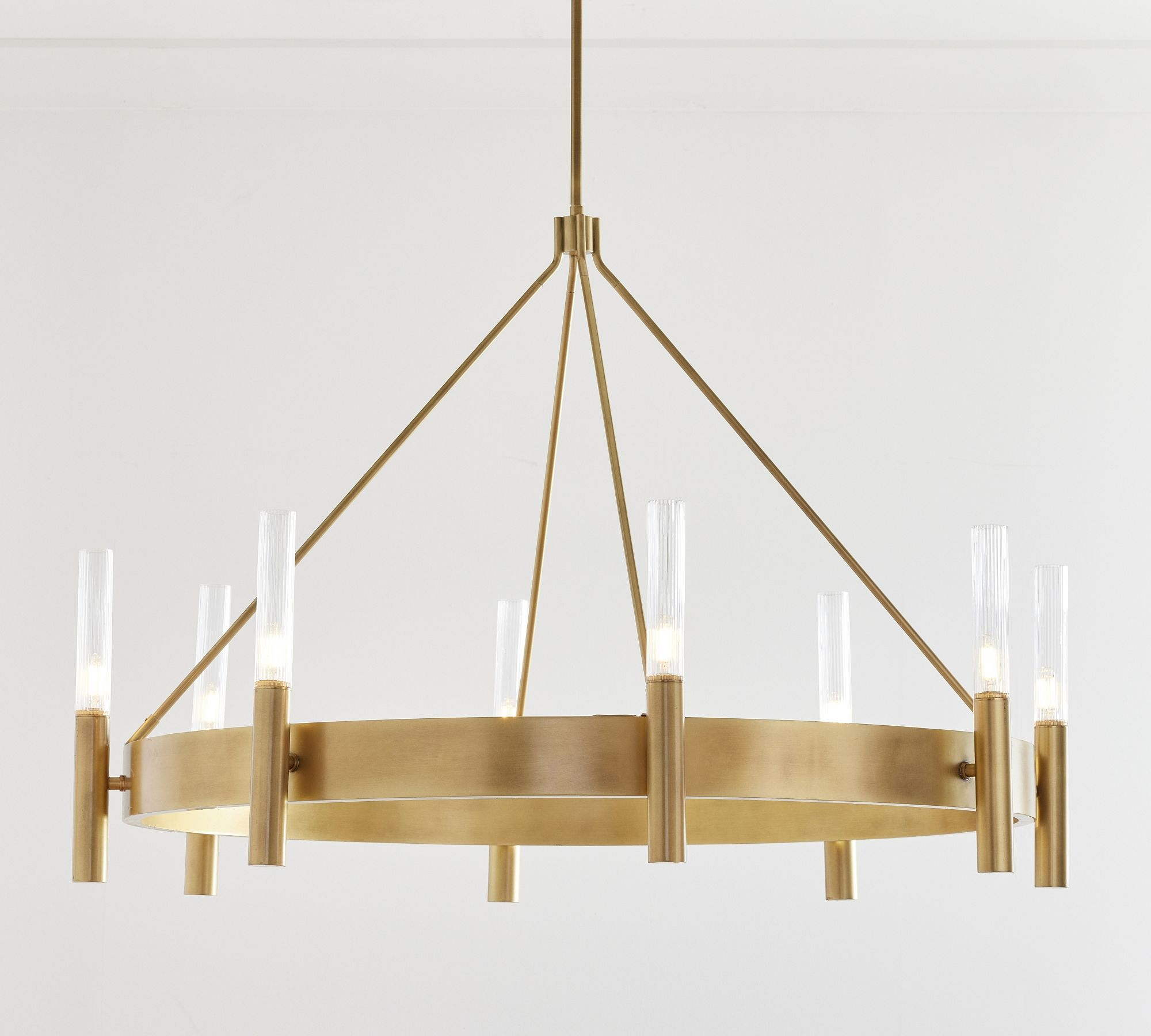 Victoria 8-Light Round Chandelier 44”
