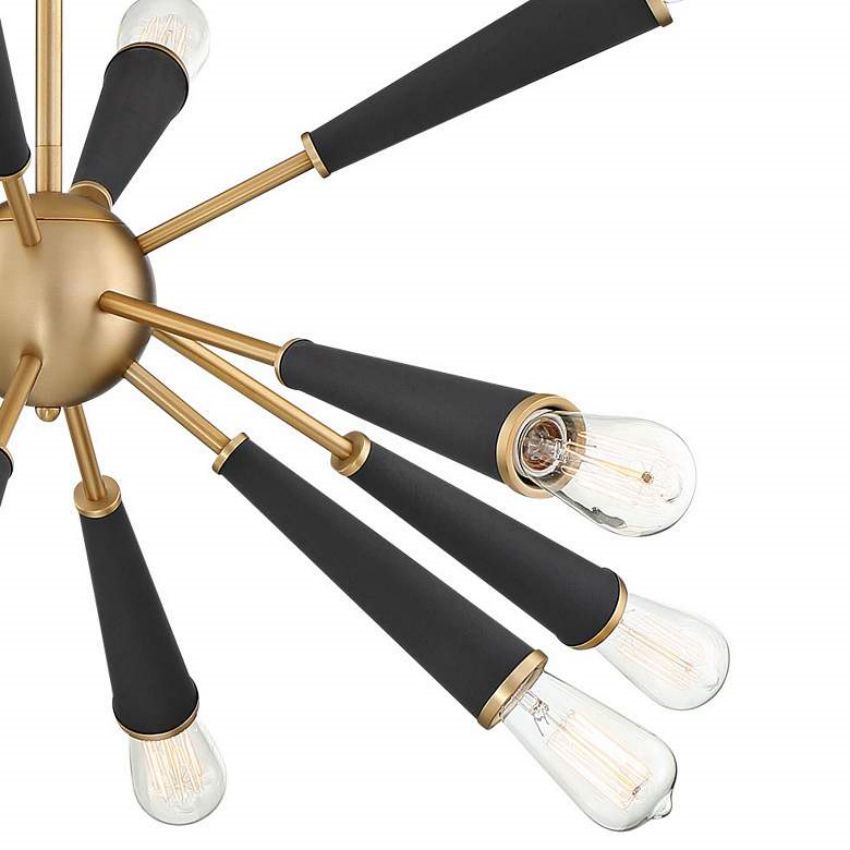 Zodiac 12-Light Sputnik Chandelier - Yami Lightings