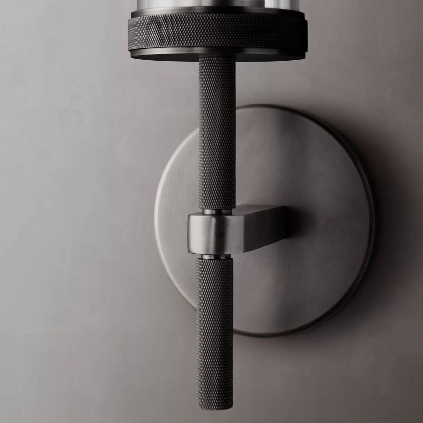Lambert Knurled Grand Sconce - Yami Lightings