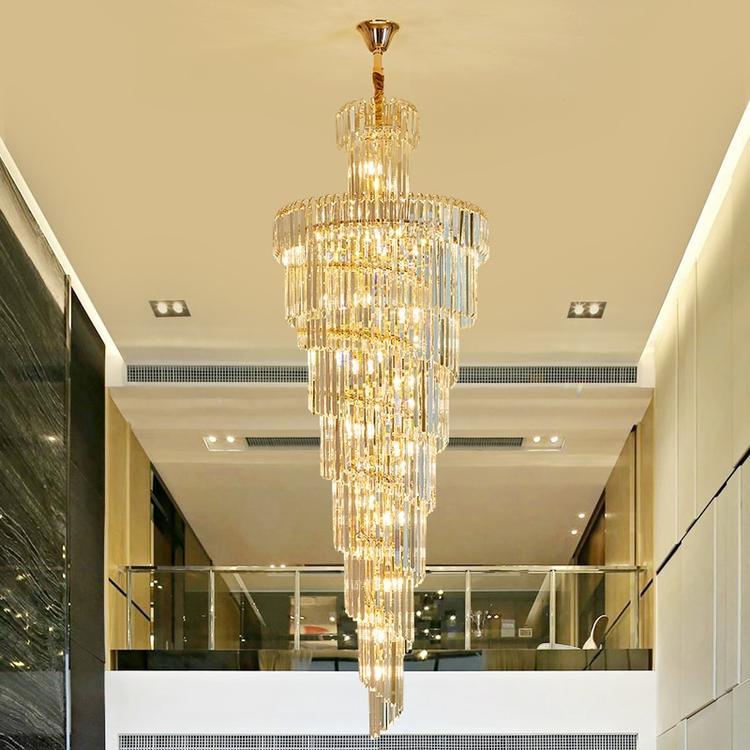 Danilo Multiple Tier Crystal Chandelier - Yami Lightings