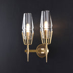 Delia Crystal Double Sconce - Yami Lightings
