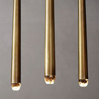 Artemis Linear Tapered Tubular Chandelier - Yami Lightings