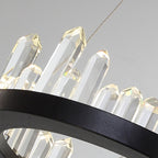 Letitia Crystal Ring Chandelier - Yami Lightings