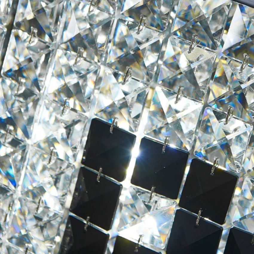 Olive Oval Crystal Chandelier For Dining Table - Yami Lightings