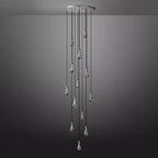 Raindrop Round Chandelier D36" - Yami Lightings