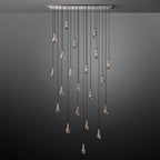Raindrop Linear Chandelier 72" - Yami Lightings