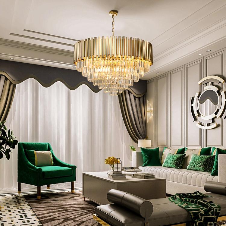 Callistenes Clear Crystal Chandelier - Yami Lightings