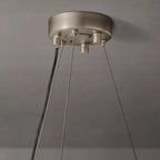 Luxury Crystal Halo Round Chandelier - Yami Lightings