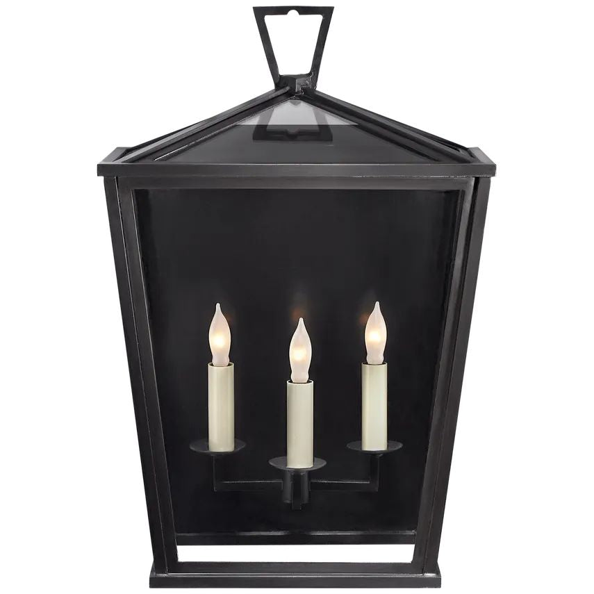 Garner 3/4 Lantern Wall Sconce Outdoor