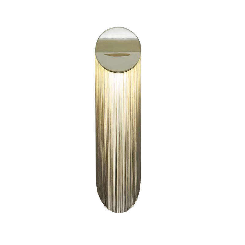 Indoor Decoration Wall Light Aluminum Chain Tassel Wall Sconce - Yami Lightings
