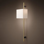 Vela Round Bar Sconce