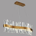 Arsenio Wave Crystal Chandelier - Yami Lightings