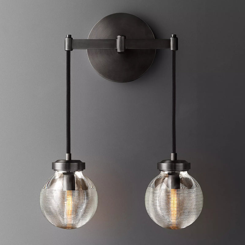 Pearl Double Wall Sconce - Yami Lightings