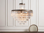 Tasunke Crystal Round Chandelier