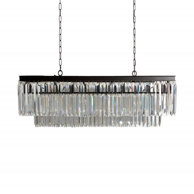 Tasunke Crystal Rectangular Chandelier