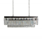 Tasunke Crystal Rectangular Chandelier