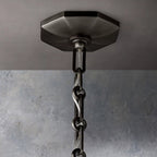 Bonnie Faceted Crystal Prisms Round Chandelier - Yami Lightings