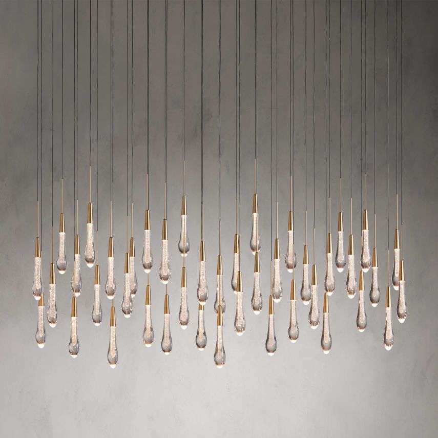Eilis Crystal Linear Chandelier