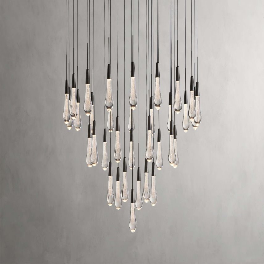 Eilis Crystal Round Chandelier 17" 24" 36" 58"