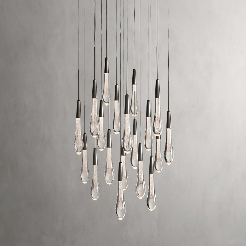 Eilis Crystal Round Chandelier 17" 24" 36" 58"