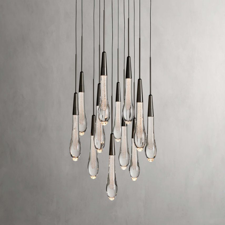 Eilis Crystal Round Chandelier 17" 24" 36" 58"